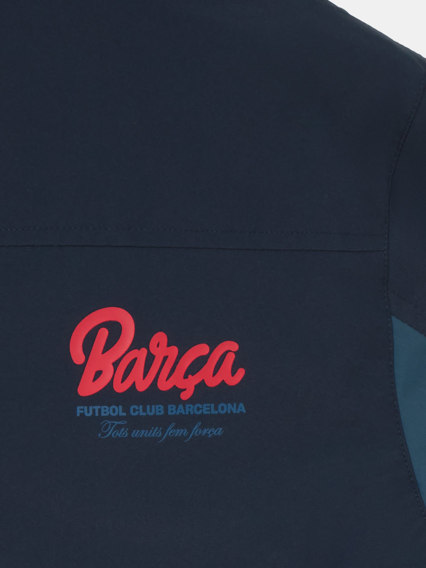 Light Jacket Navy Fan Club Barça - Junior