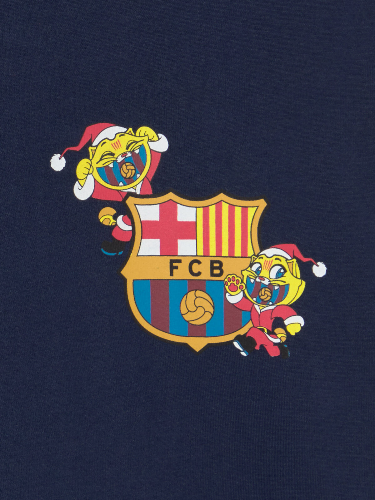Pijama de Navidad Azul Marino FC Barcelona – Barça Official Store