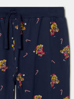 Pyjama de Noël Adulte unisexe bleu marine FC Barcelone