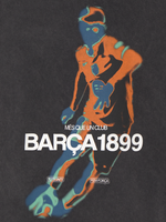 Tee Black Pulse Player Barça