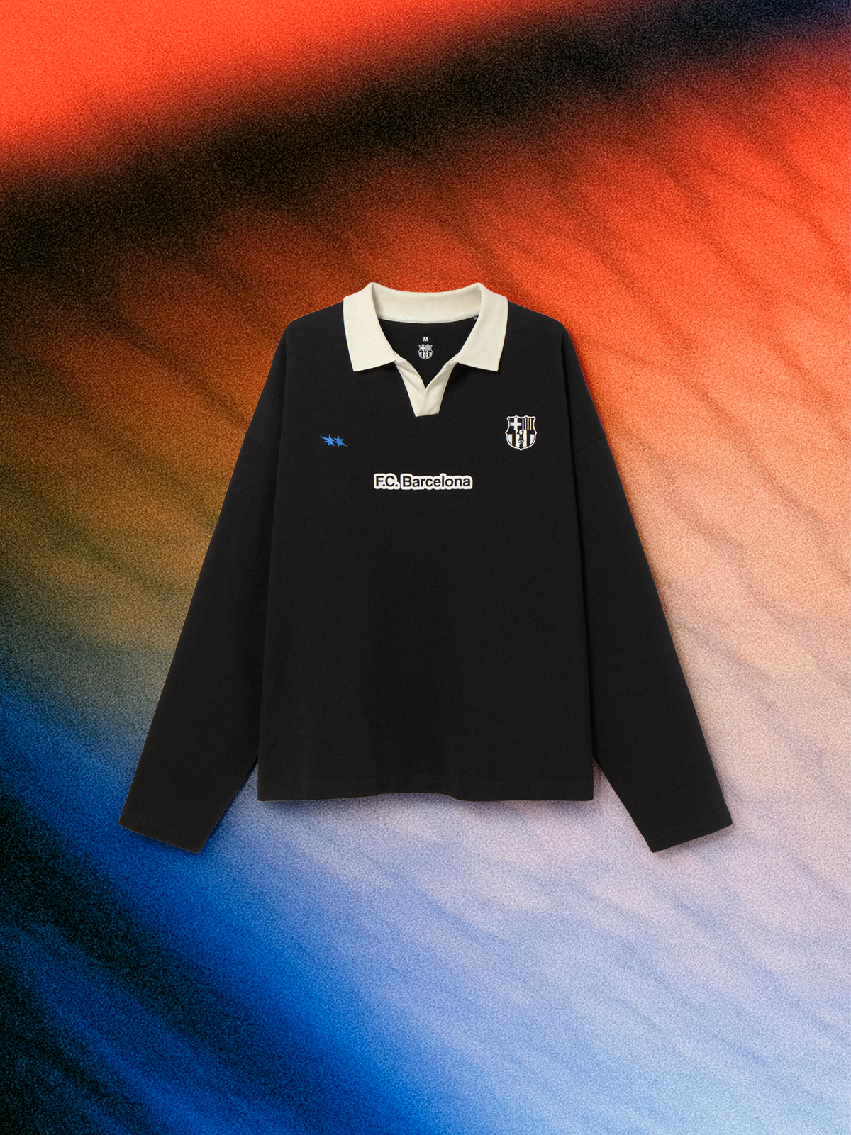 Polo noir Pulse Supporters Barça