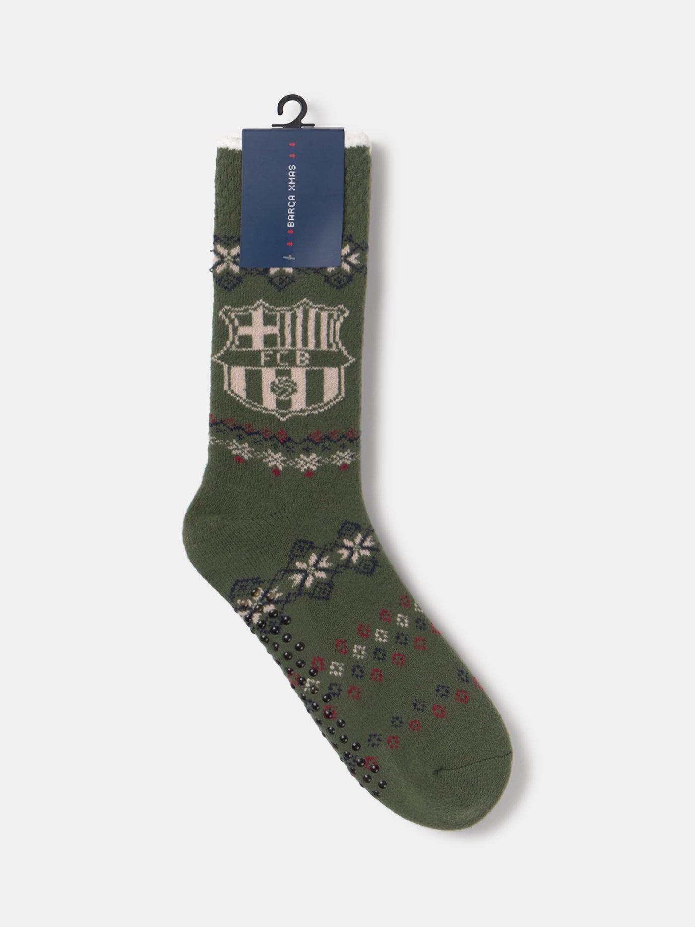 Christmas Sock Olive FC Barcelona