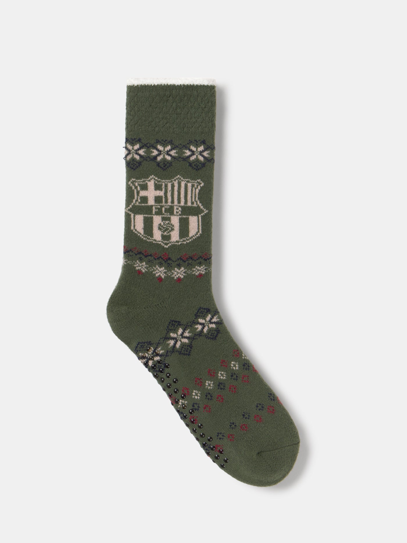 Christmas Sock Olive FC Barcelona