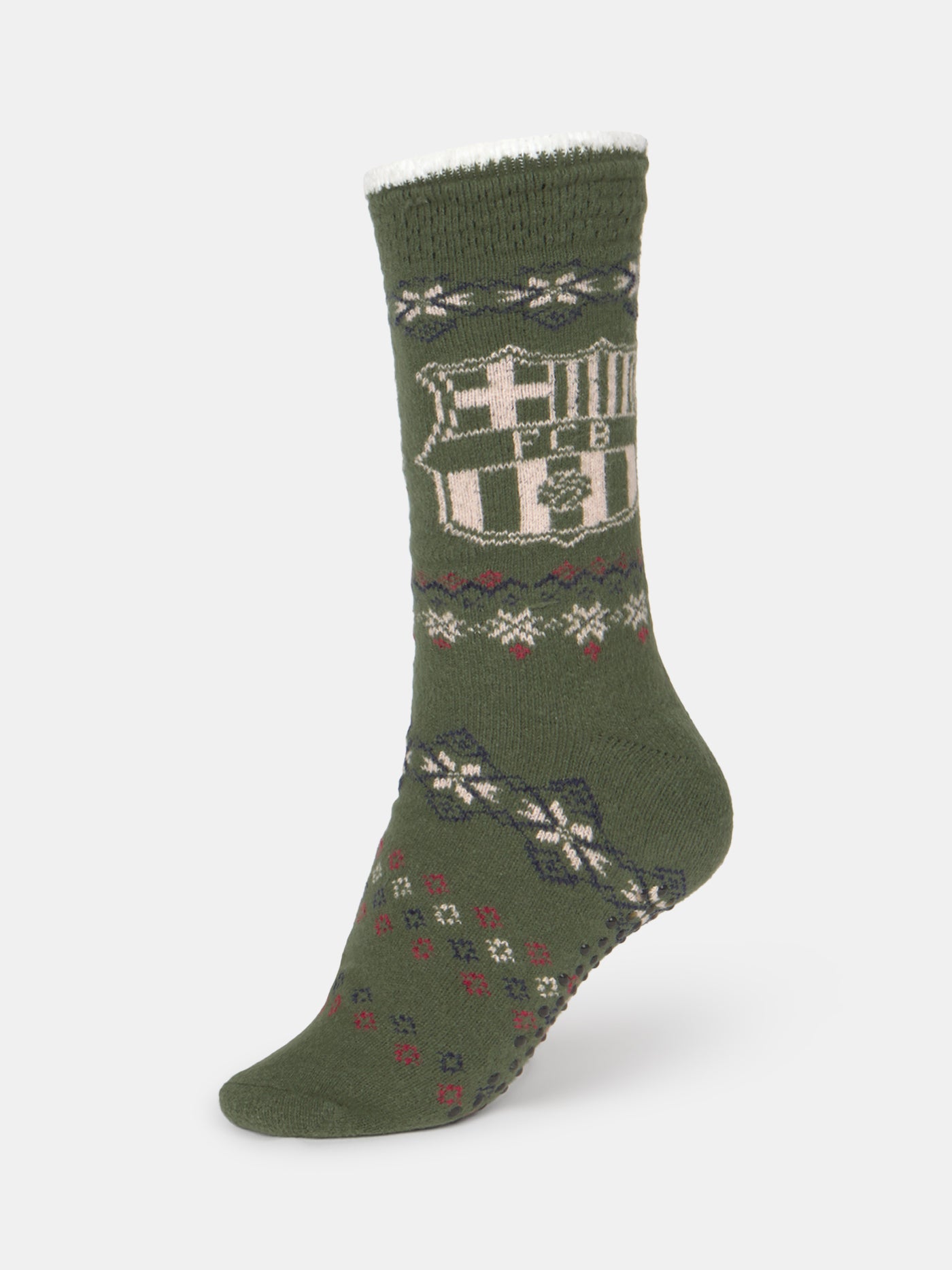 Christmas Sock Olive FC Barcelona