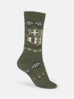 Christmas Sock Olive FC Barcelona