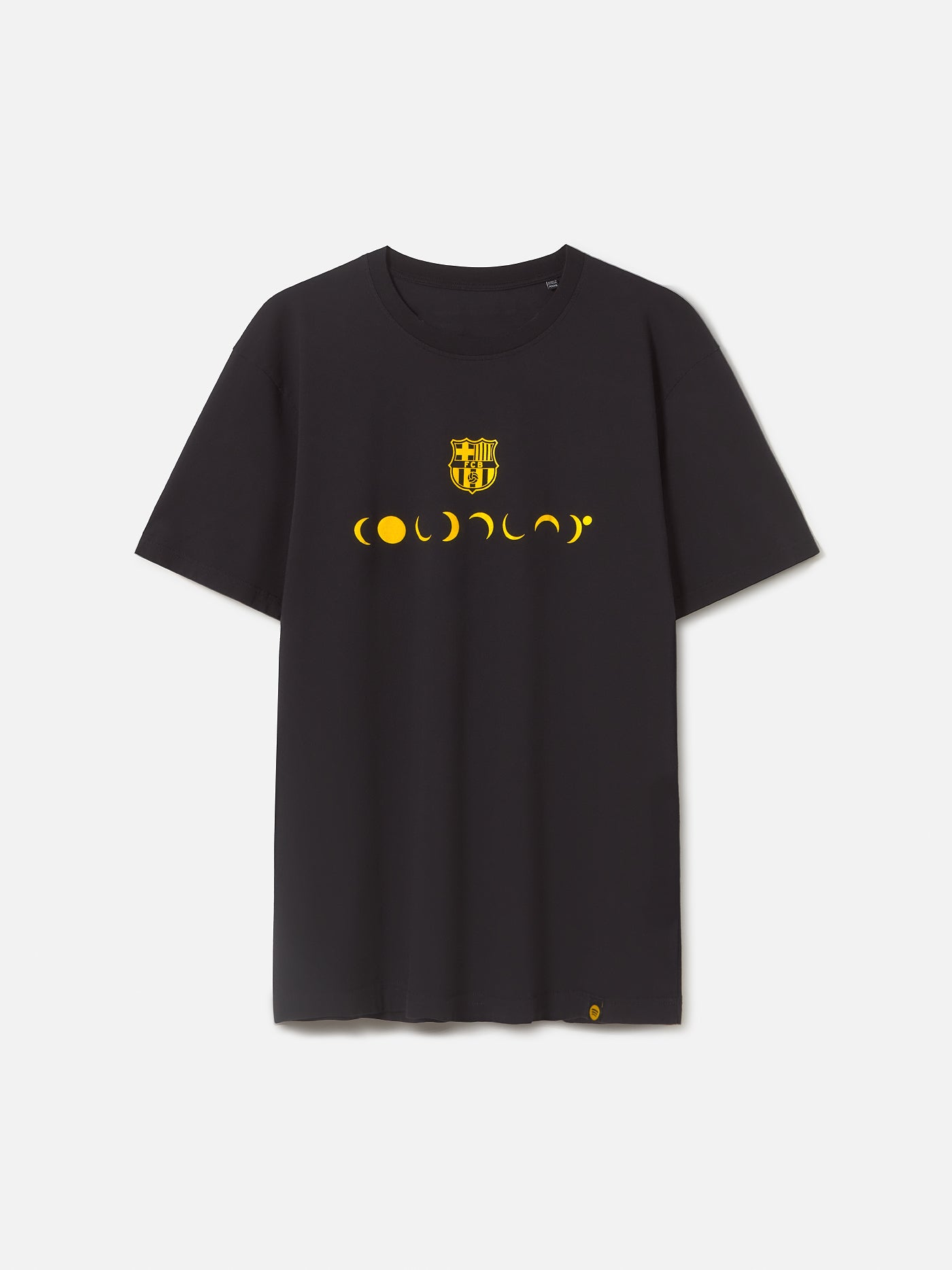 Camiseta negra de edición limitada Barça x Coldplay