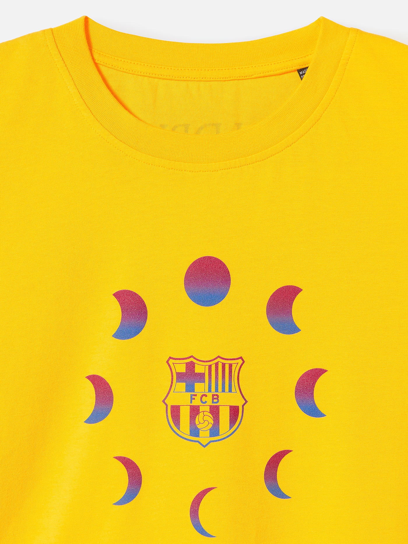 Camiseta amarilla de edición limitada Barça x Coldplay