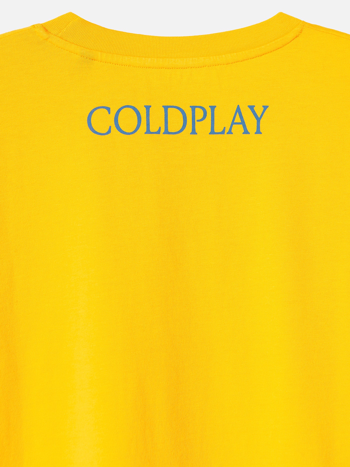 Camiseta amarilla de edición limitada Barça x Coldplay