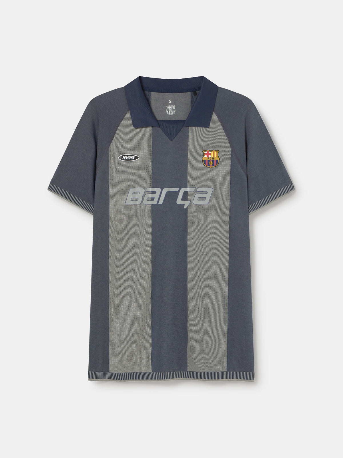  Polo a rayas azul marino Festival Barça