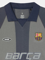  Polo a rayas azul marino Festival Barça