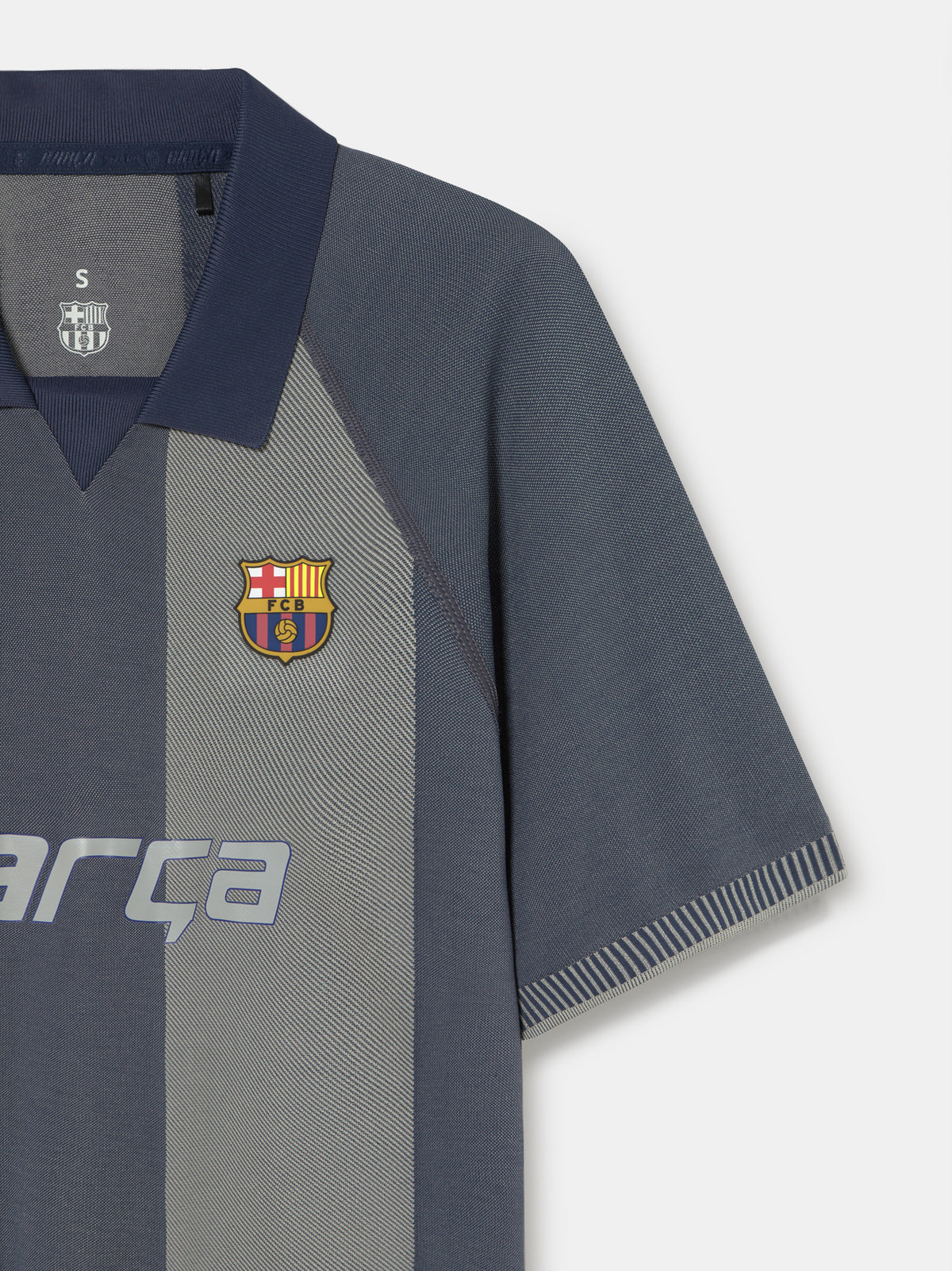  Polo a rayas azul marino Festival Barça