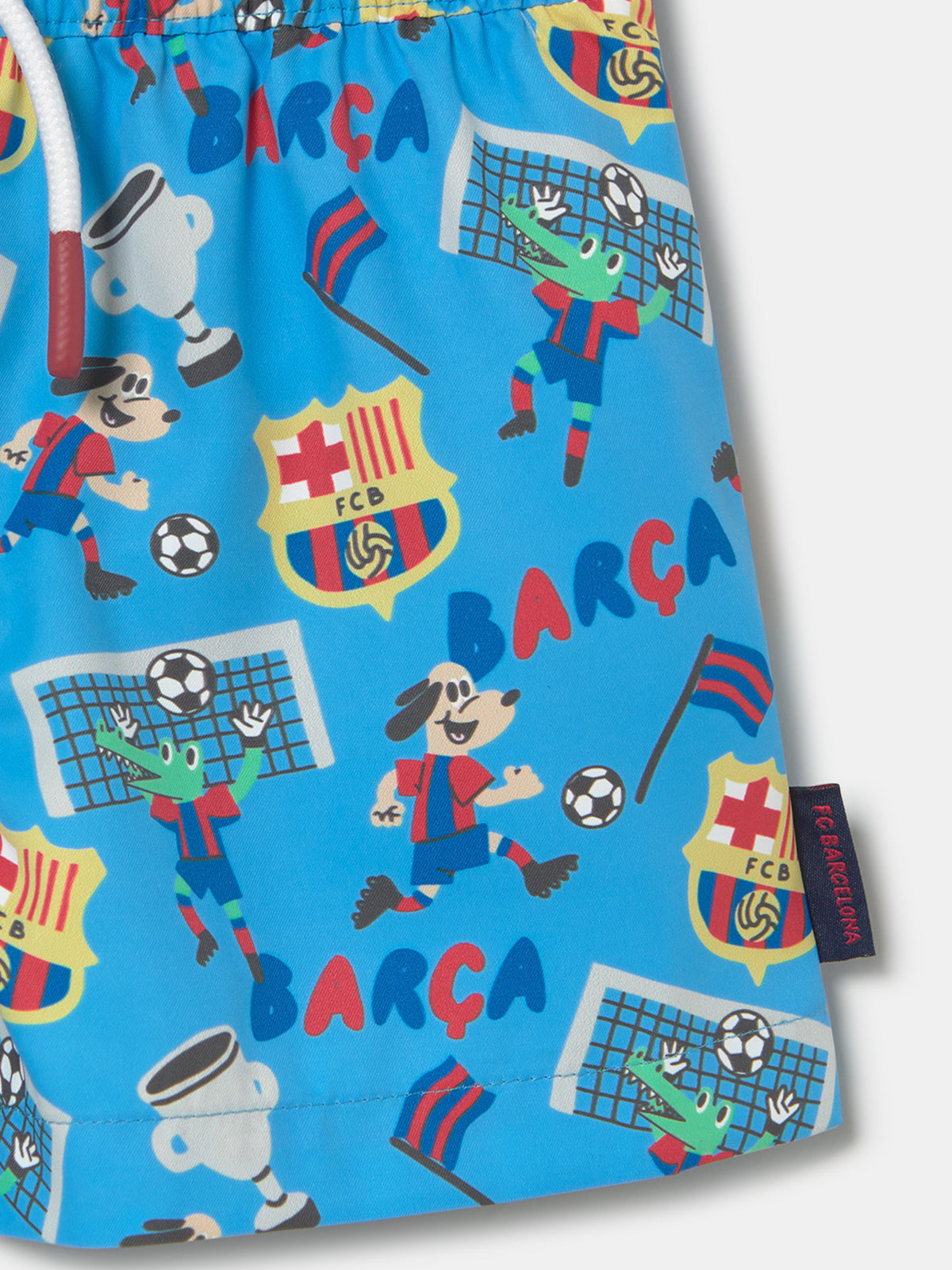 Bañador Azul Squad Barça - Niño/a