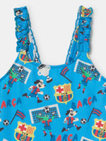 Bañador Azul Squad Barça - Niña