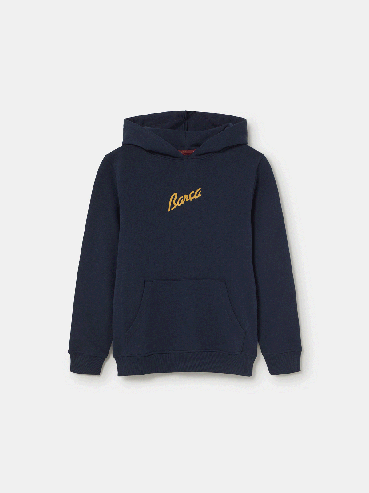 Dessuadora amb caputxa Core Blau Marí "MÉS QUE UN CLUB"