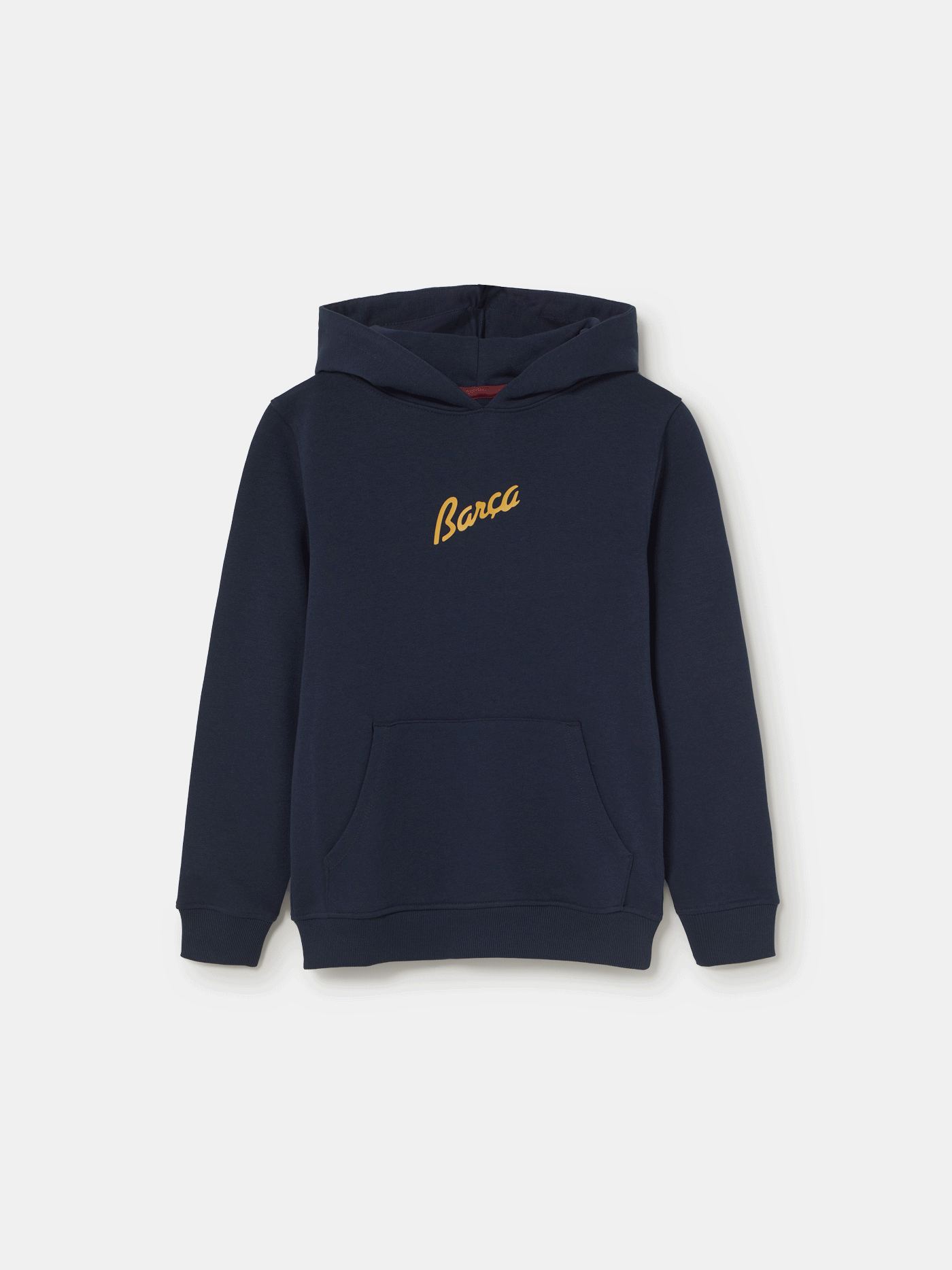 Dessuadora amb caputxa Core Blau Marí "MÉS QUE UN CLUB"