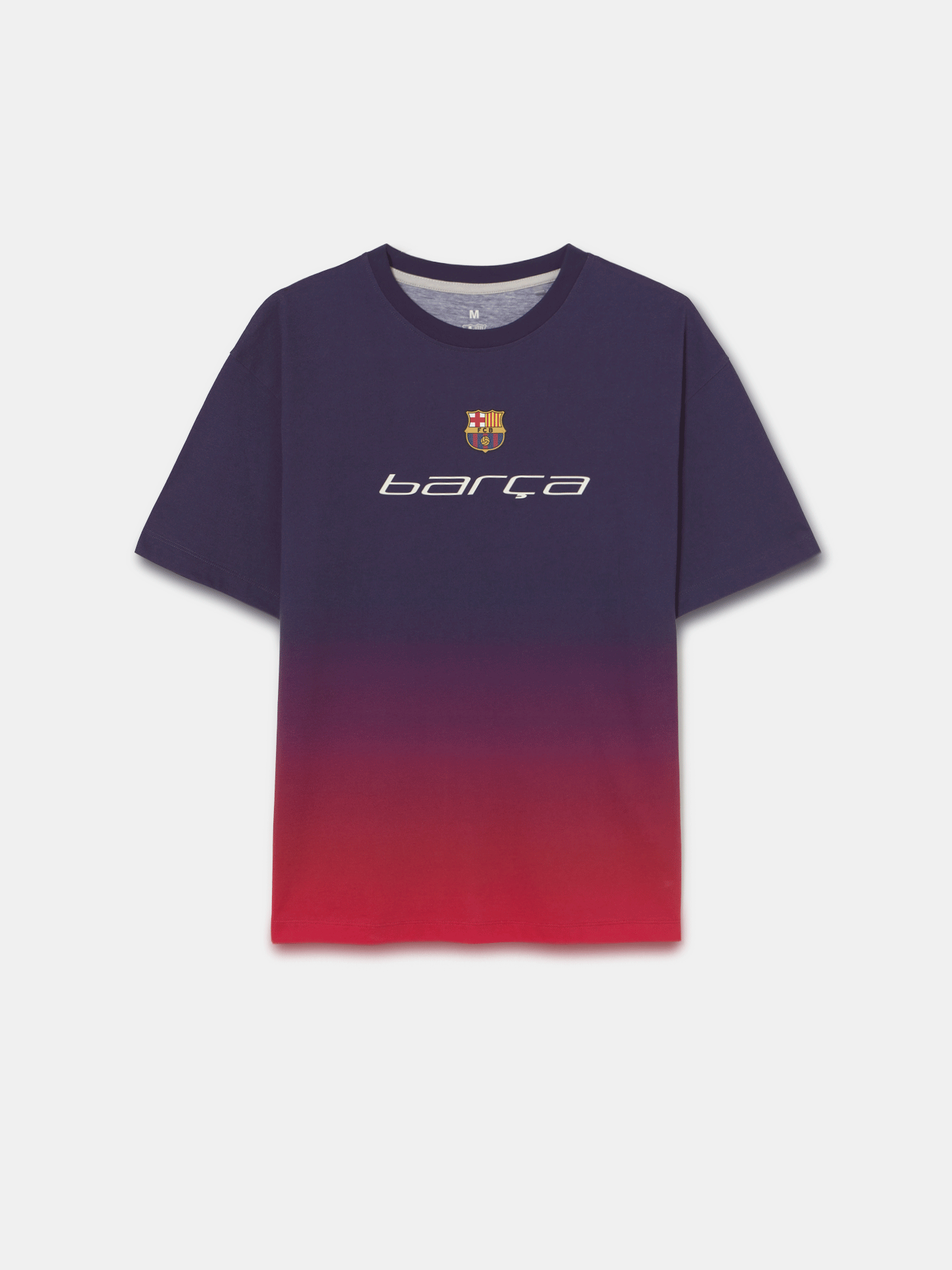 T-shirt gradient Festival Barça - Oversize