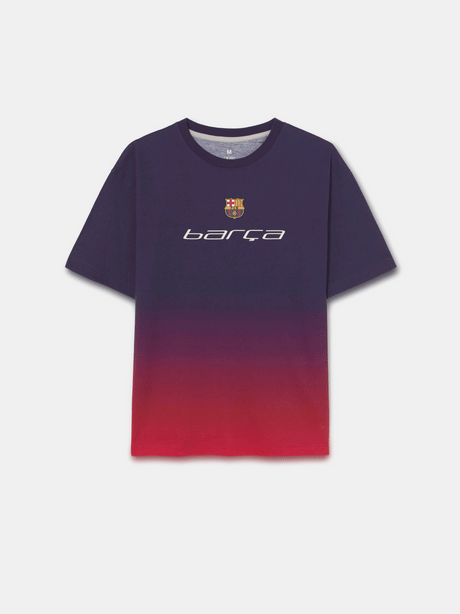  T-shirt dégradé Festival Barça - Oversize
