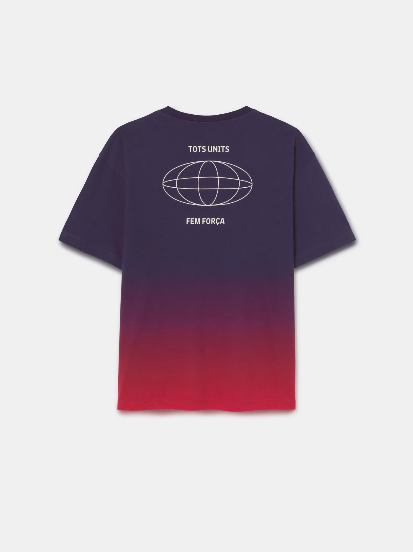 Camiseta con degradado Festival Barça – Oversize