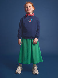 Pull bleu marine Cat Barça - Enfant