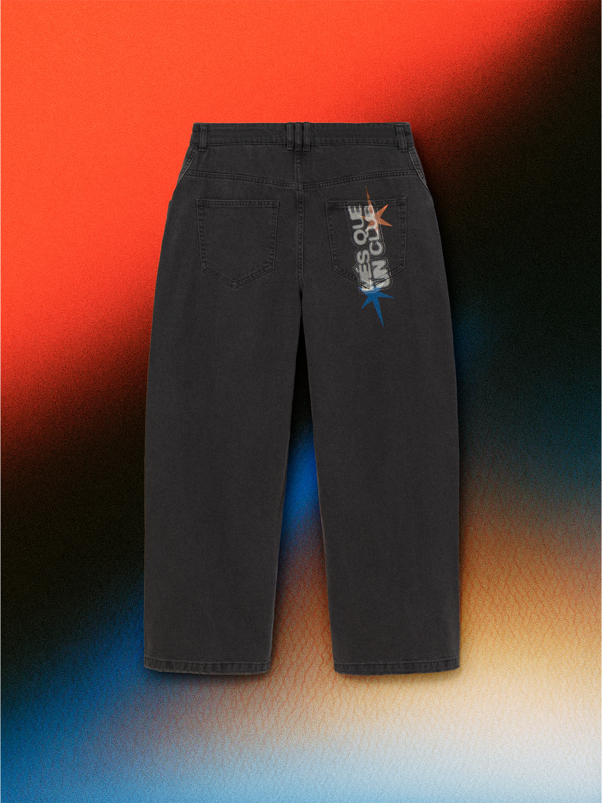 Denim Pants Black Pulse Barça