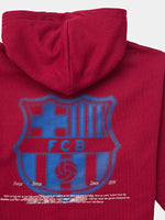 Hoodie Junior Red Core Barça