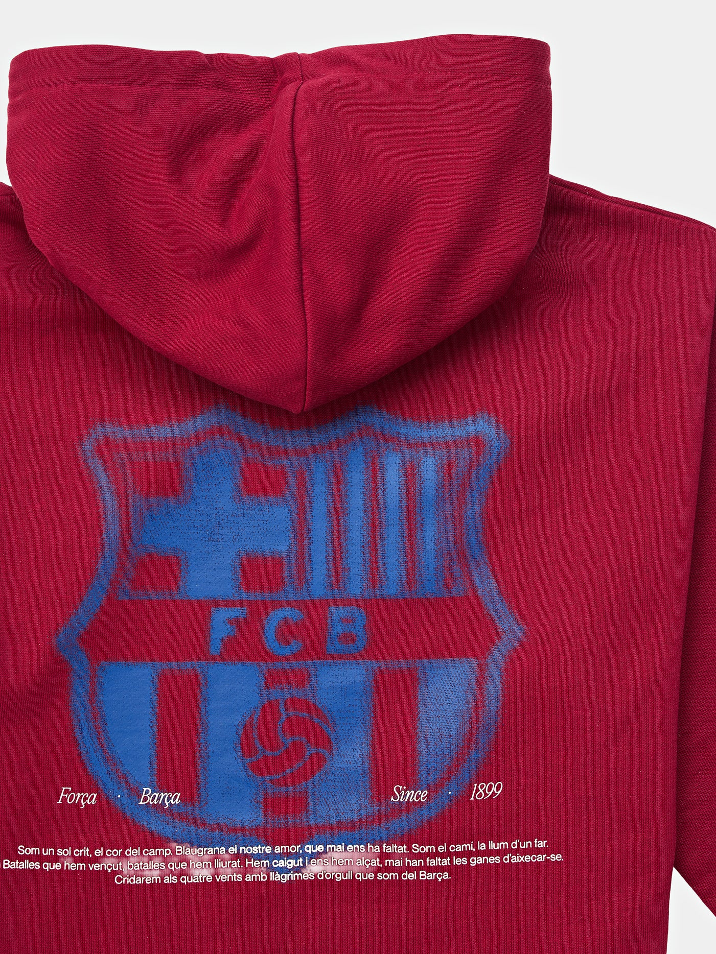 Hoodie Junior Red Core Barça