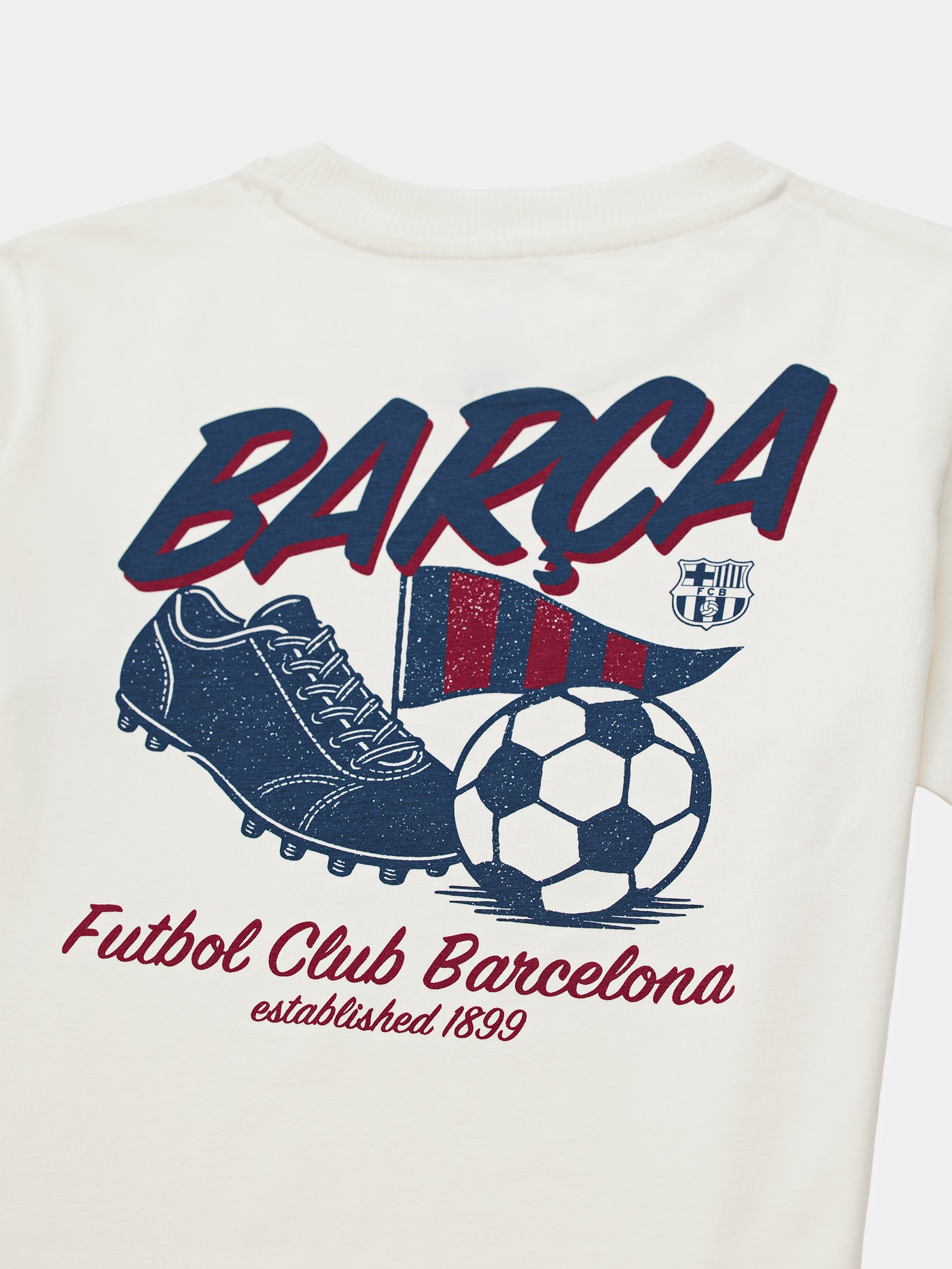 T-shirt Junior Ecru Core Barça
