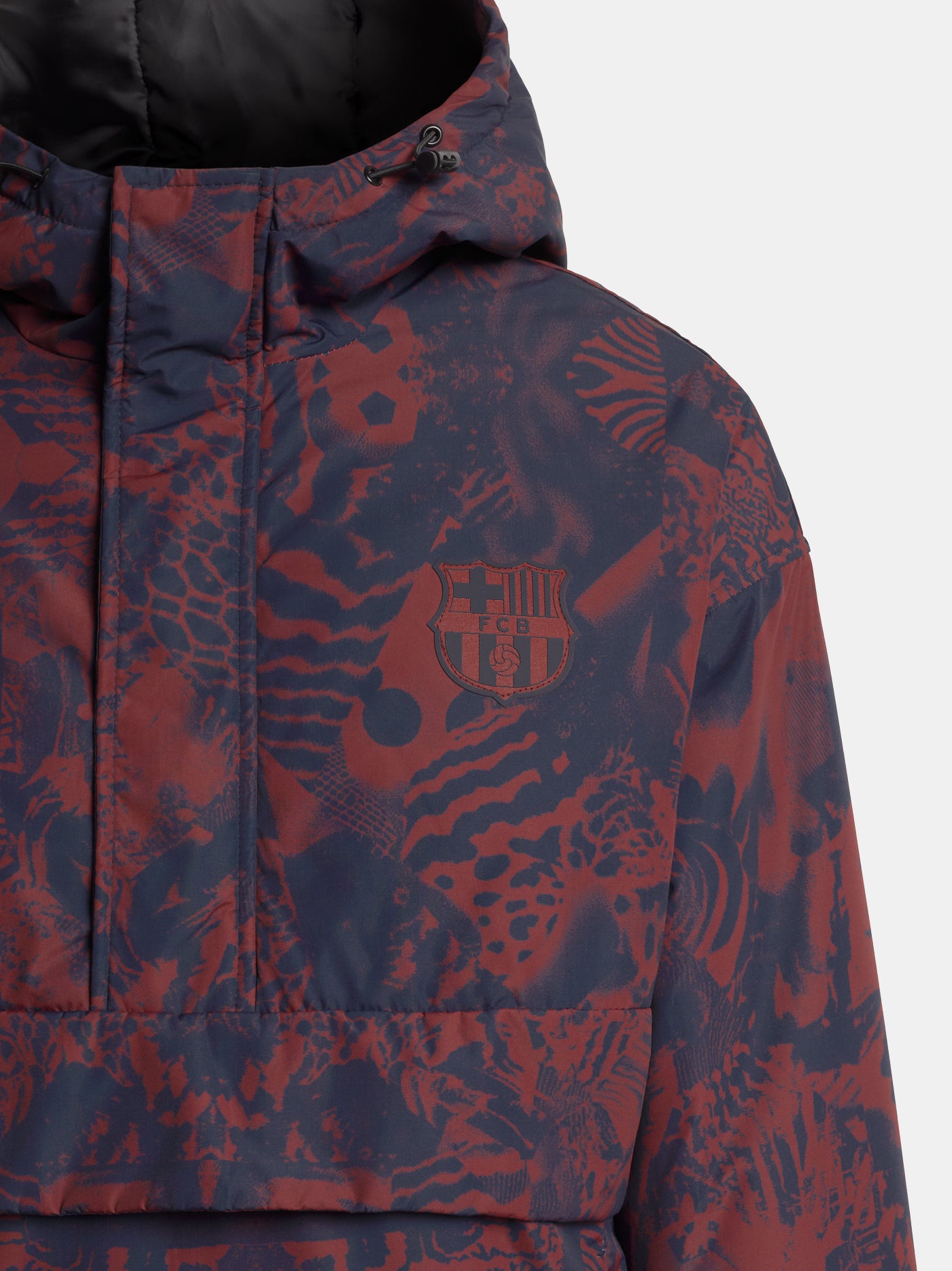 Padded Hooded Jacket FC Barcelona – Barça Official Store