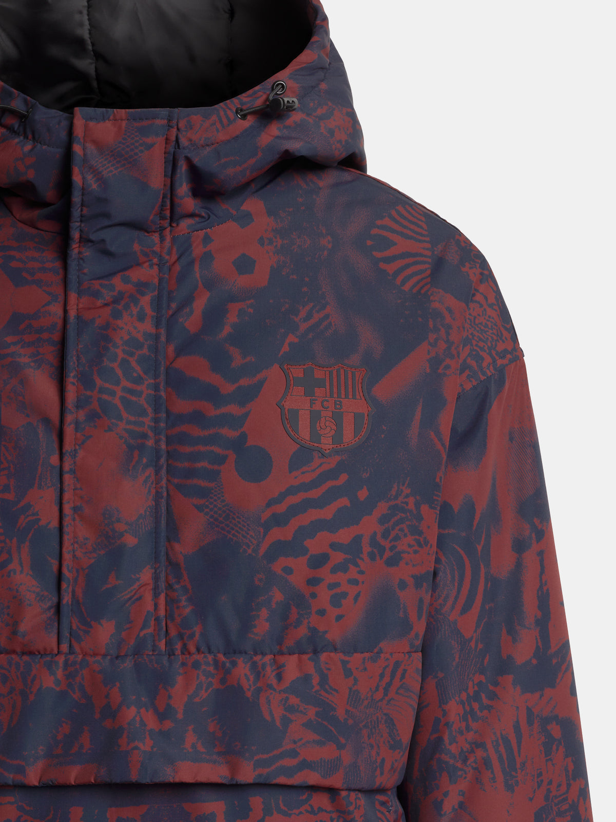 Veste Matelassée à Capuche FC Barcelona