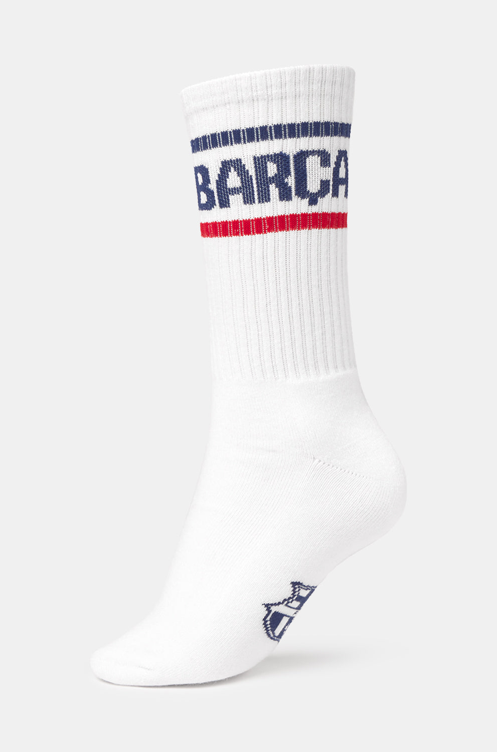 Socks Core White Stripes Barça