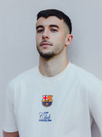 T-shirt Écru Fan Club Barça