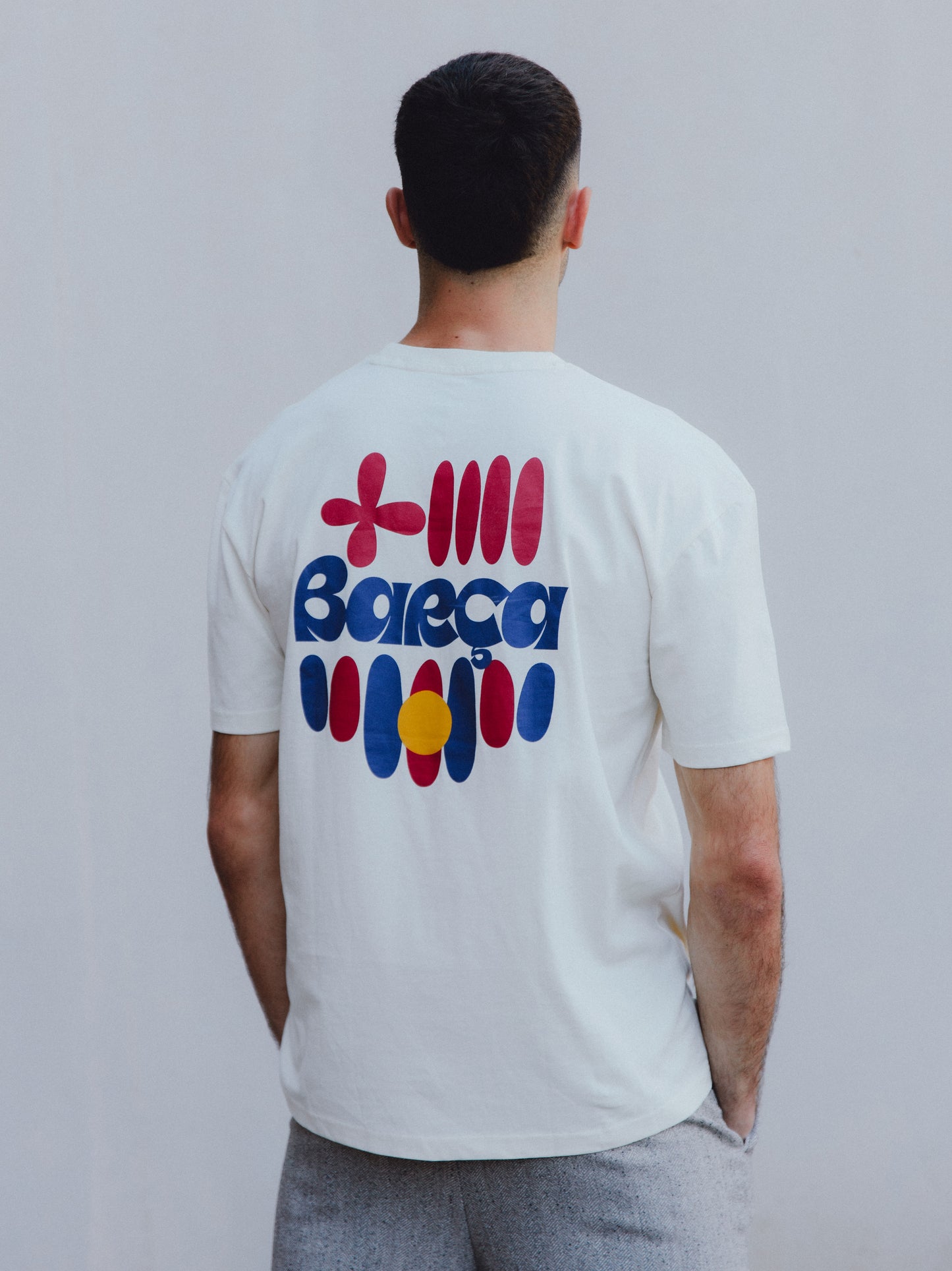 T-shirt Écru Fan Club Barça