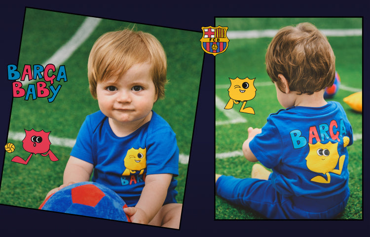 Jogging survêtement Barça - Collection Officielle FC Barcelone - bébé garçon  - 3 Mois : : Mode