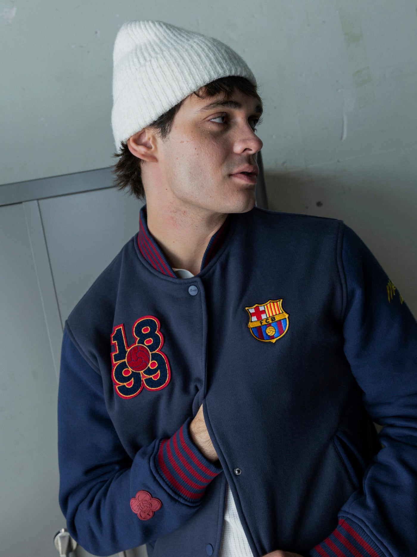 Veste Bomber Core – FC Barcelone