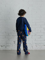 Pyjama de Noël Junior Bleu Marine FC Barcelone 