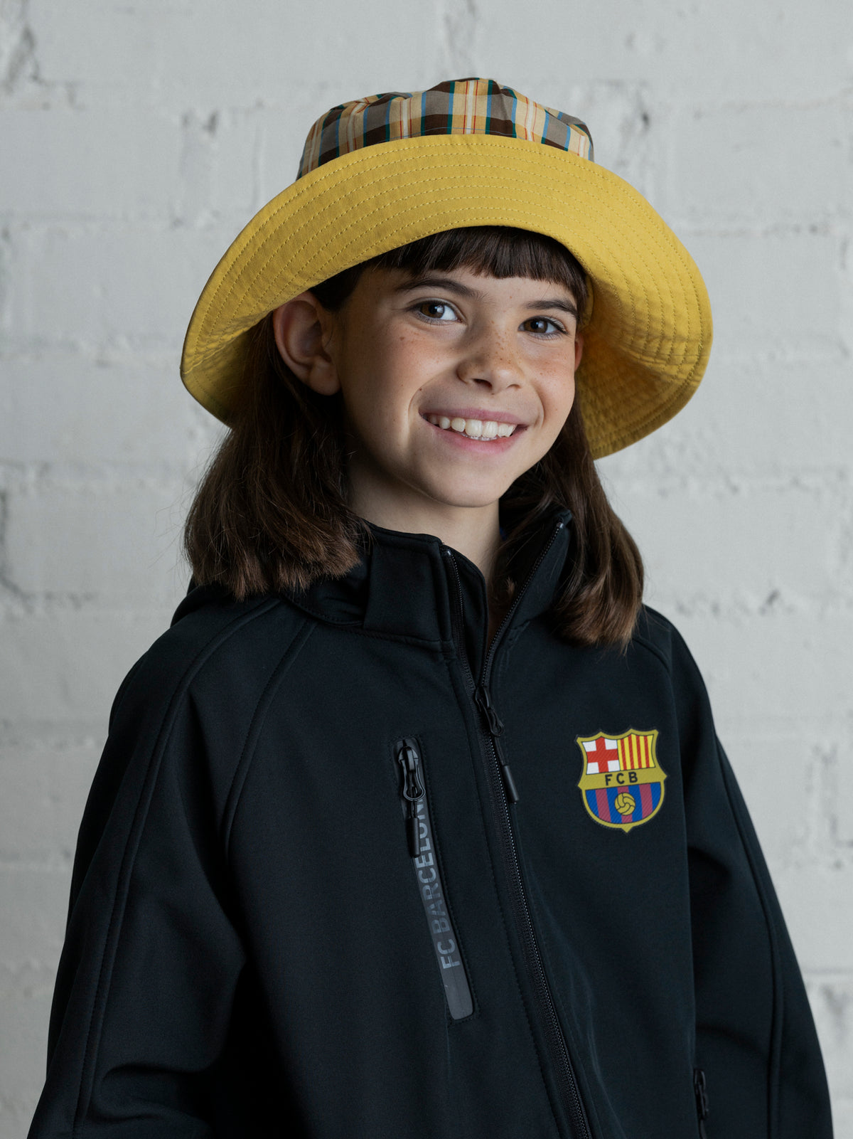Chaqueta Softshell con capucha FC Barcelona - Niño/a