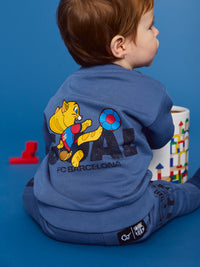 Crew Blue Baby Cat Goal Barça