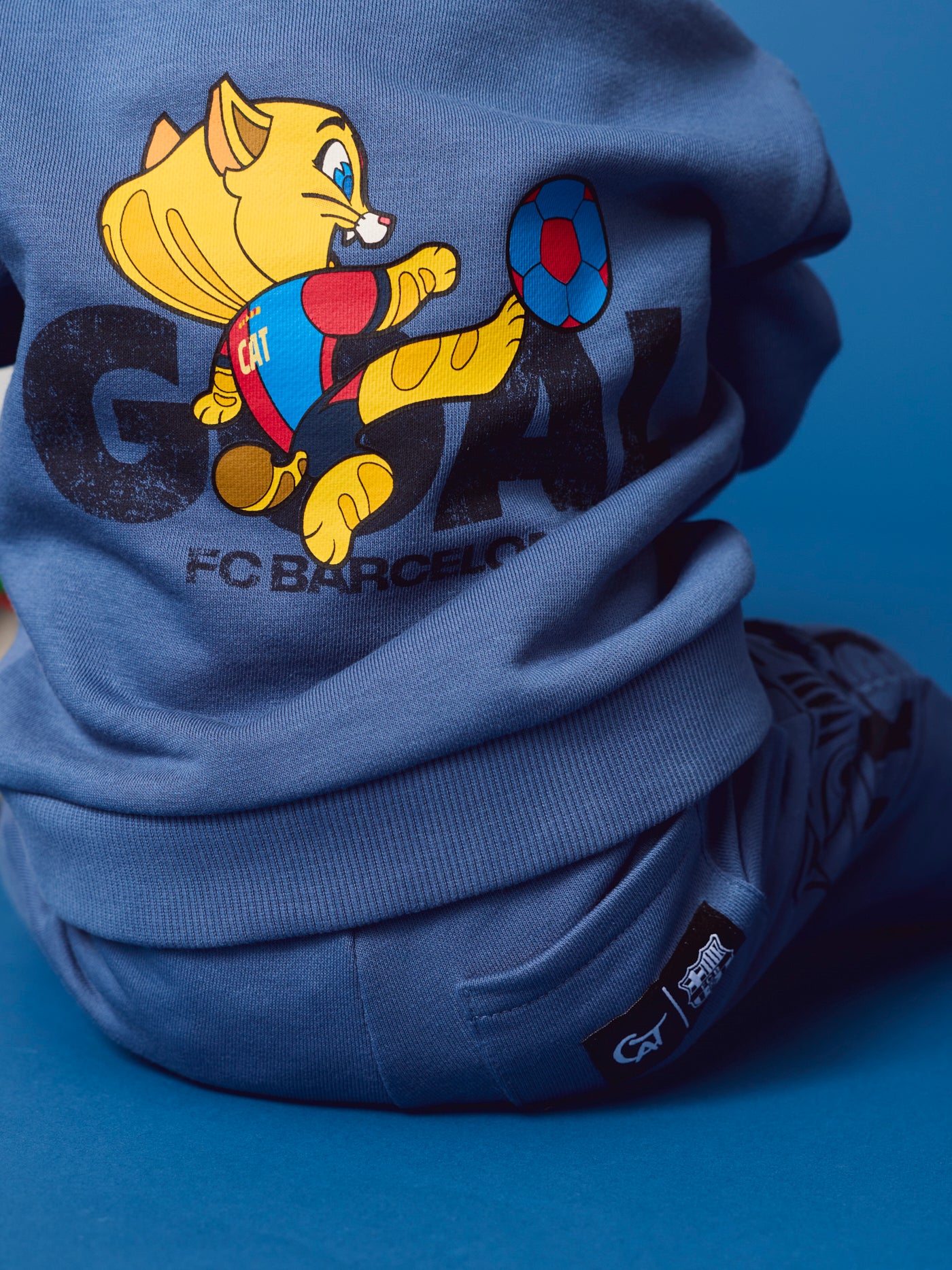 Pantalón azul bebé Cat Culer Barça