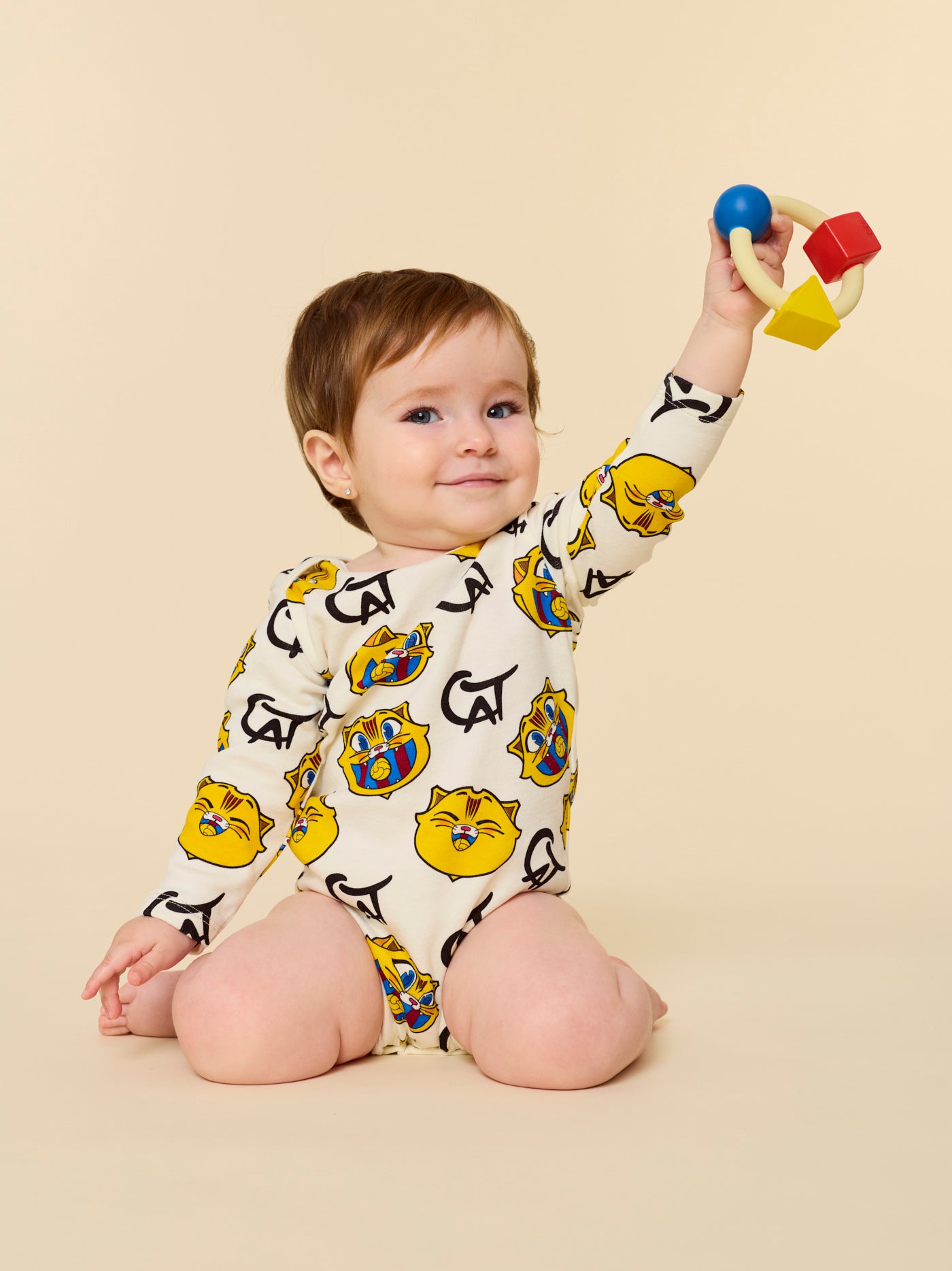 Pack Two Bodies Baby Cat Barça