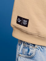 Sudadera beige niño/a Cat Barça