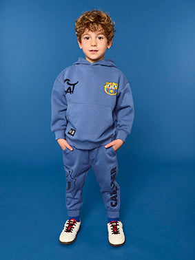 Pantalon bleu petit enfant Cat Culer Barça