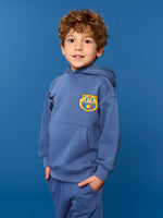 Hoodie Blue Little Kids Cat Goal Barça