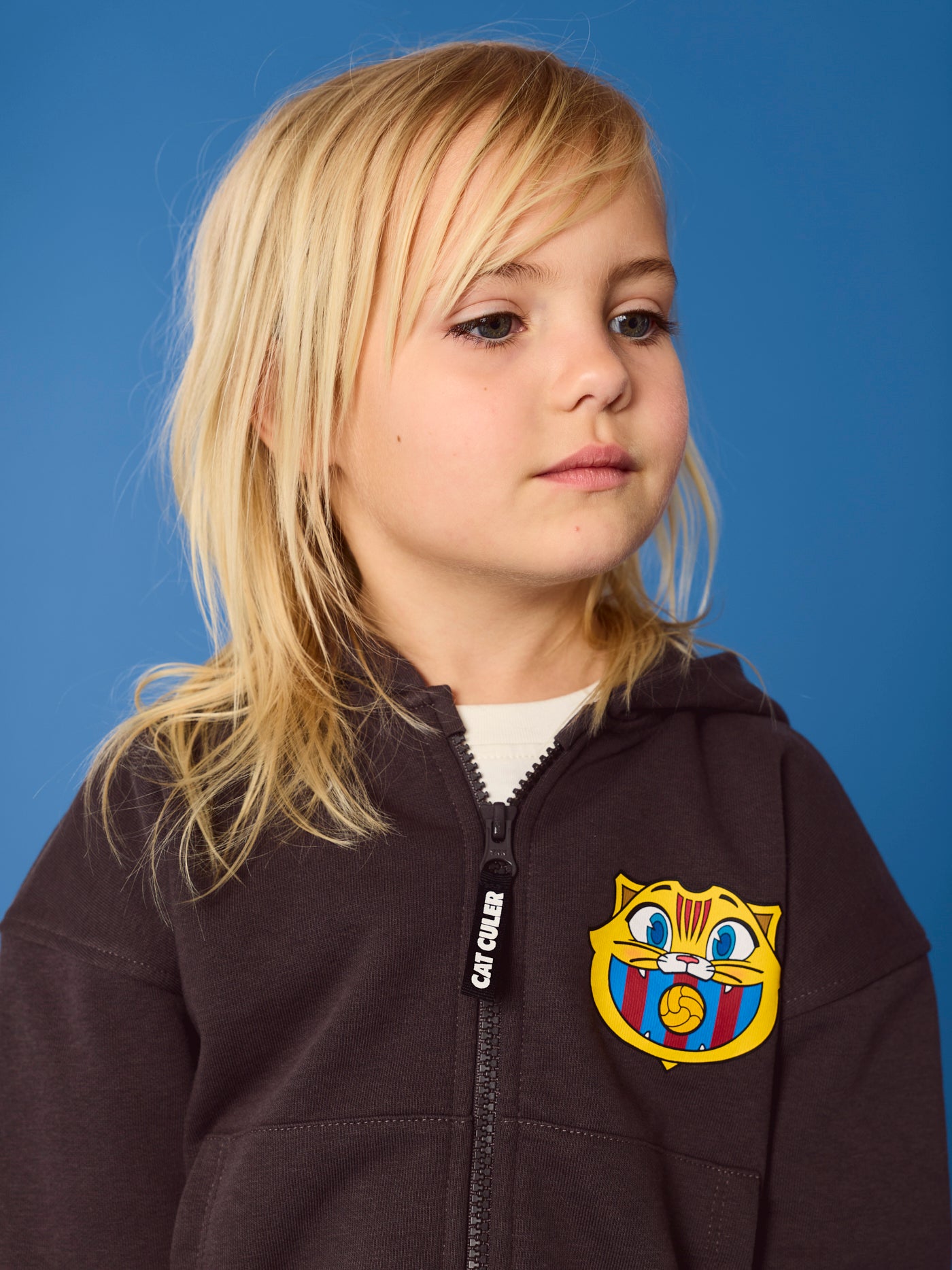 Black Kids Barça Cat Zip Hoodie | FC Barcelona – Barça Official Store