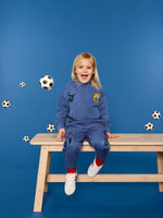 Hoodie Blue Little Kids Cat Goal Barça