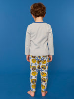Pijama gris niño/a Cat Barça
