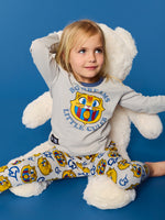 Pijama gris niño/a Cat Barça