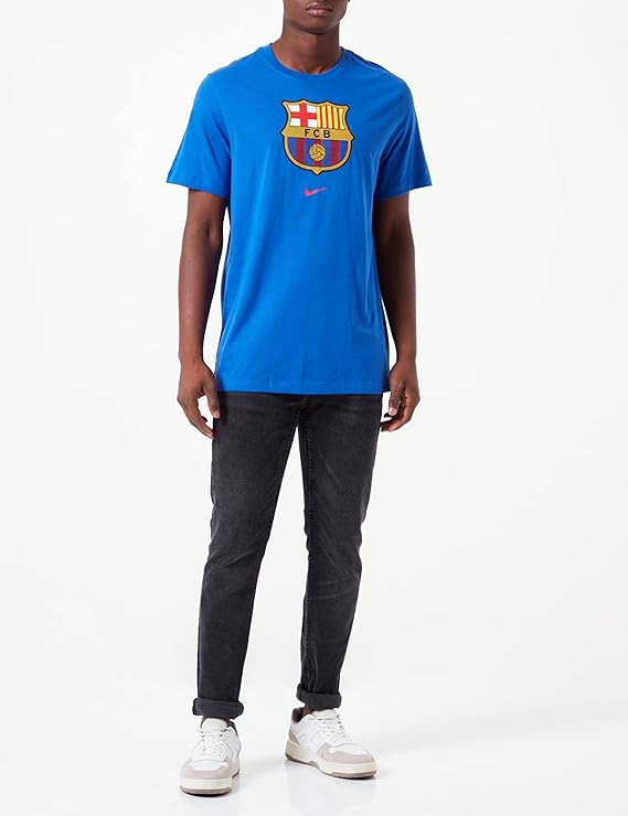 FCB M NK TEE EVERGREEN CREST