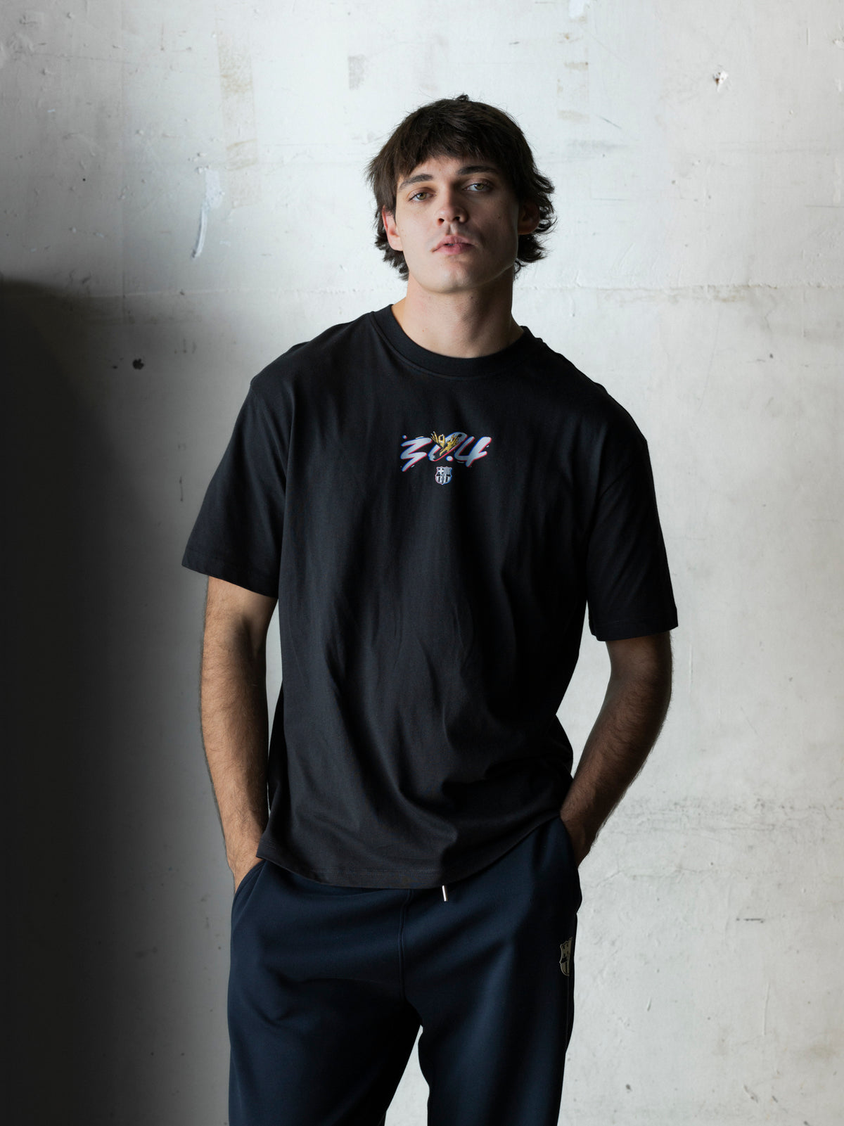 T-Shirt Lamine Yamal Core Black Barça