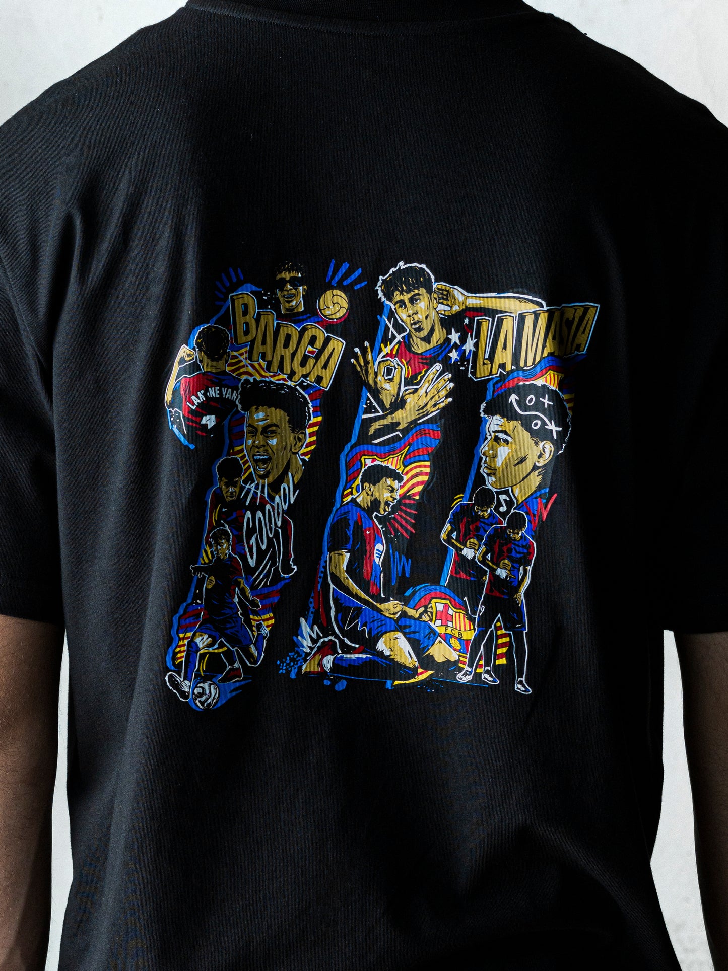 T-Shirt Lamine Yamal Core Black Barça