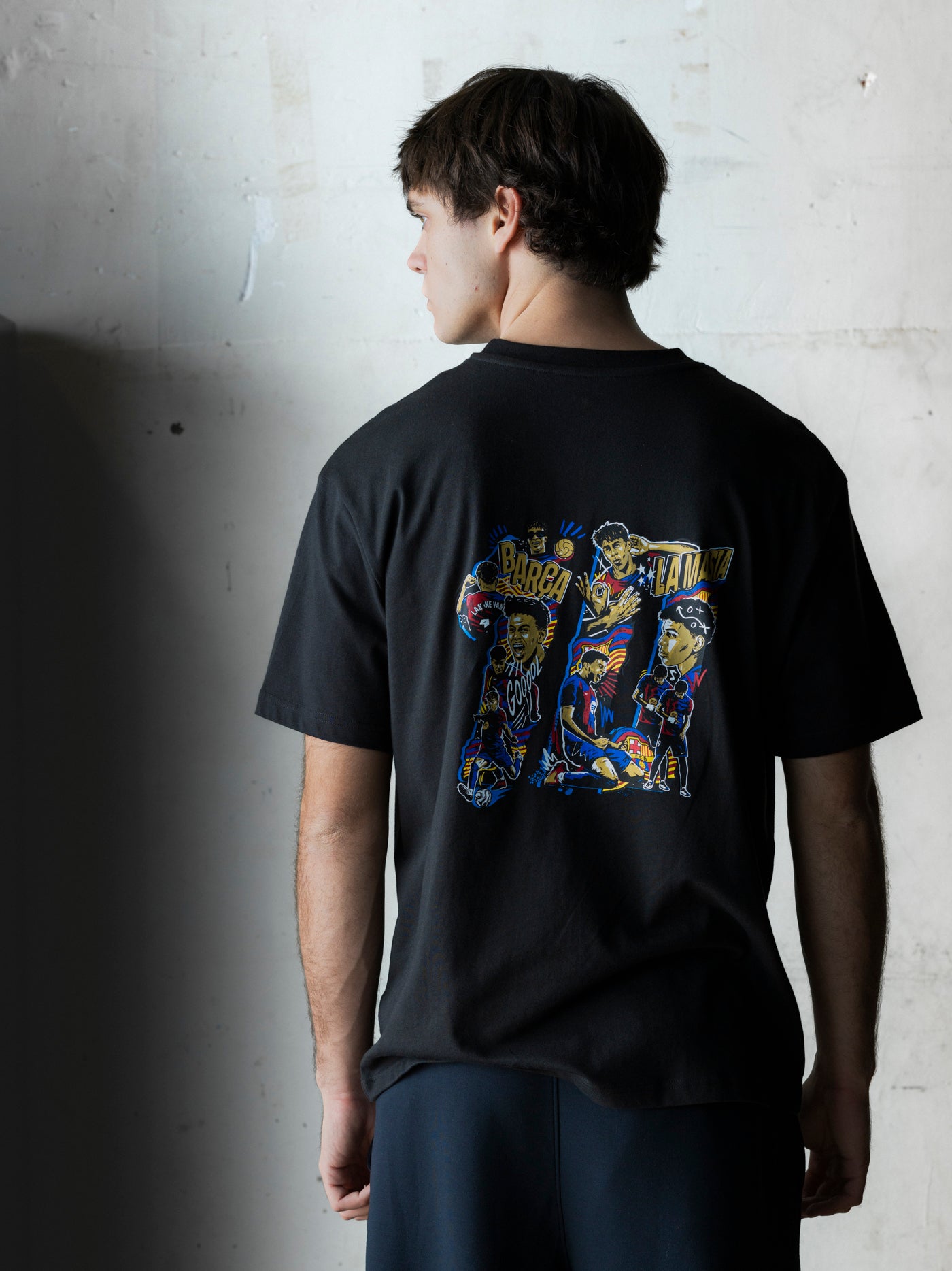 T-Shirt Lamine Yamal Core Black Barça